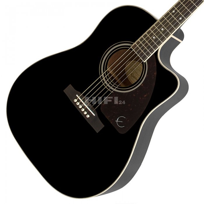 Gitara elektro-akustyczna Epiphone AJ 220SCE Ebony EB 